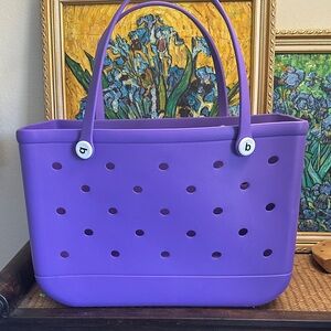 Extra large Purple Bogg Tote Bag